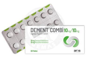 DEMENT COMBI 10 MG / 10 MG AGIZDA DAGILAN TABLET (28 TABLET) görseli