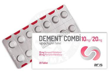 DEMENT COMBI 10 MG / 20 MG AGIZDA DAGILAN TABLET (28 TABLET) görseli