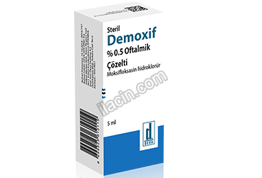 DEMOXIF %0,5 STERIL OFTALMIK COZELTI  5 ML görseli
