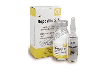 DEPOSILIN 2.400.000 IU ENJEKSIYONLUK COZELTI HAZIRLAMAK ICIN TOZ (1 FLAKON) görseli