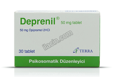 DEPRENIL 50 MG 30 TABLET görseli