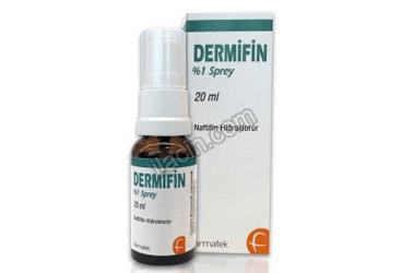 DERMIFIN % 1 SPREY, COZELTI (20 ML) görseli