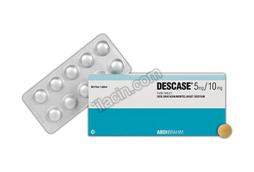 DESCASE 5/10 MG 30 FILM KAPLI TABLET görseli