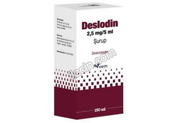 DESLODIN 2,5 MG/5 ML 150 ML SURUP görseli