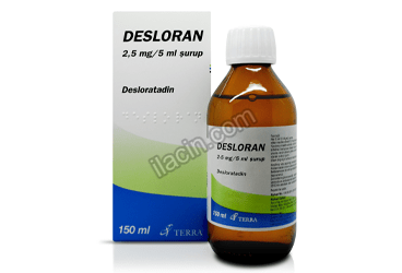 DESLORAN 2,5 MG/5 ML 150 ML SURUP görseli