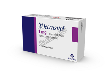 DETRUSITOL 1 MG 56 TABLET görseli