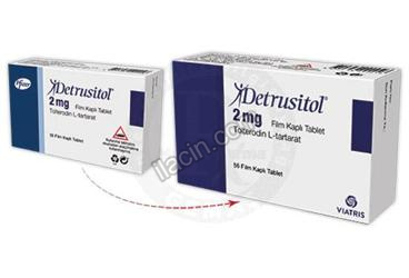 DETRUSITOL 2 MG 56 TABLET görseli