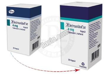 DETRUSITOL SR 4 MG 28 UZUN ETKILI KAPSUL görseli