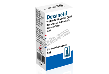 DEXANETIL % 0,1 + % 0,3 GOZ DAMLASI, COZELTI görseli