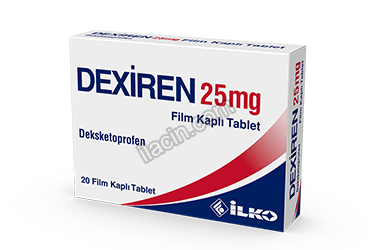 DEXIREN 25 MG 20 FILM KAPLI TABLET görseli