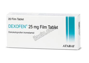 DEXOFEN 25 MG 20 FILM TABLET görseli