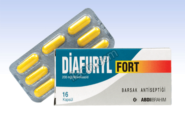 DIAFURYL FORT 200 MG 16 KAPSUL görseli