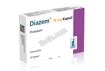 DIAZEM 10 MG 25 KAPSUL görseli