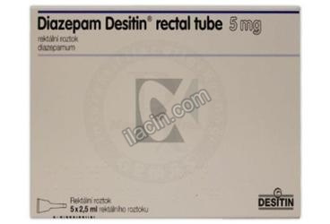 DIAZEPAM DESITIN 5 MG 5 REKTAL TUP görseli