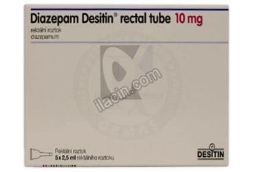 DIAZEPAM DESITIN REC 10 MG 5 REKTAL TUP görseli