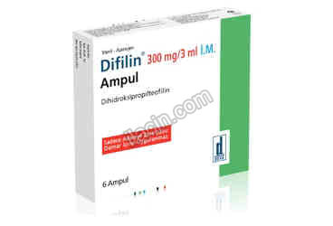 DIFILIN 300 MG 6 AMPUL görseli