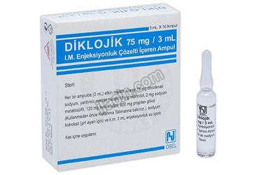 DIKLOJIK 75 MG 3 ML 10 AMPUL görseli