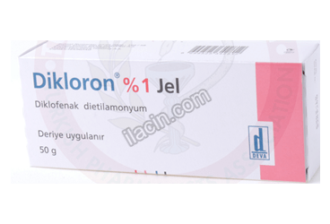 DIKLORON %1 50 GR JEL görseli