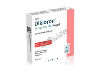 DIKLORON 75 MG IM 4 AMPUL görseli