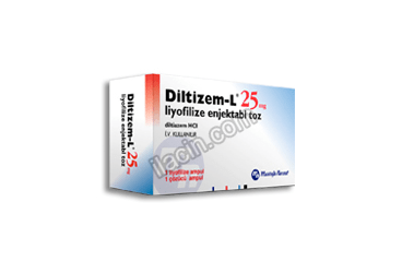DILTIZEM 25 MG 1 FLAKON görseli