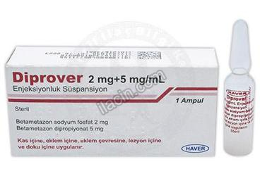 DIPROVER 2 MG + 5 MG/ML ENJEKSIYONLUK SUSPANSIYON görseli