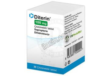 DITERIN 100 MG COZUNEBILIR 30 TABLET görseli
