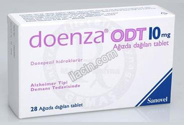 DOENZA ODT 10 MG 28 AGIZDA DAGILAN TABLET görseli