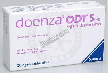 DOENZA ODT 5 MG 28 AGIZDA DAGILAN TABLET görseli