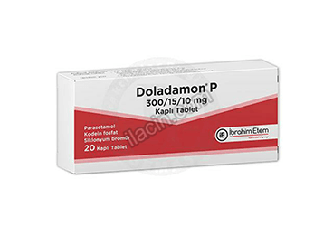 DOLADAMON 10 MG 20 DRAJE görseli