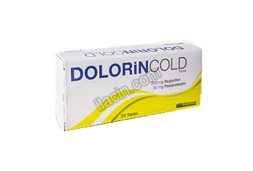 DOLORIN COLD 200 MG/30 MG TABLET (30 TABLET) görseli