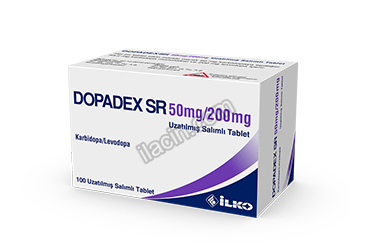 DOPADEX SR 50 MG/200 MG UZATILMIS SALIMLI 100 TABLET görseli