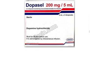 DOPASEL 200 MG/5ML IV INF.ICIN SOL.ICEREN AMPUL görseli