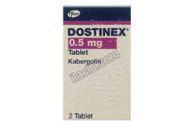 DOSTINEX 0,5 MG 2 TABLET görseli