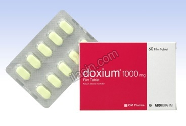 DOXIUM 1000 MG 60 TABLET görseli