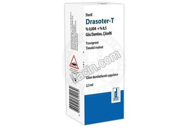 DRASOTER-T % 0.004 + % 0.5 GOZ DAMLASI, COZELTI (1 ADET) görseli