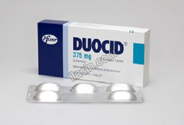 DUOCID 375 MG FILM KAPLI TABLET(10 TABLET) görseli