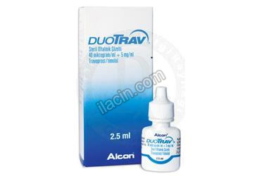DUOTRAV OFTALMIK SOLUSYON 2,5 ML görseli