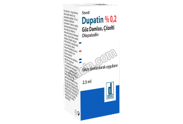 DUPATIN %0,2 STERIL OFTALMIK COZELTI (2,5 ML) görseli