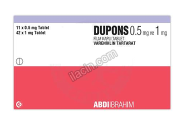 DUPONS 0,5 MG VE 1 MG FILM KAPLI TABLET (11 ADET 0,5 MG FILM KAPLI TABLET+ 98 ADET 1 MG FILM KAPLI TABLET) görseli