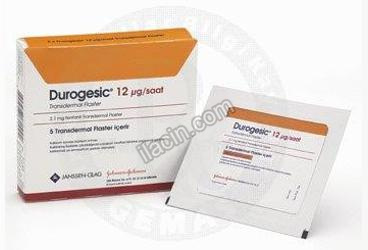 DUROGESIC 12 MCG/SAAT 5 TRANSDERMAL FLASTER görseli