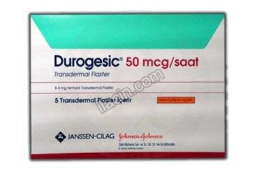 DUROGESIC 50 MCG 5 TTS FLASTER görseli
