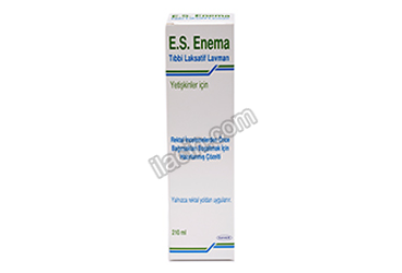 E.S. ENEMA TIBBI LAKSATIF 67,5 ML LAVMAN görseli