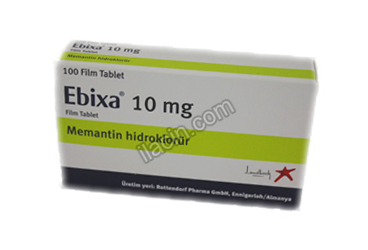 EBIXA 10 MG 100 TABLET görseli