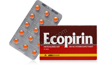 ECOPIRIN 100 MG 30 ENTERIK KAPLI TABLET görseli