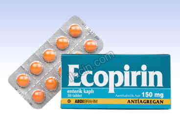 ECOPIRIN 150 MG 30 ENTERIK KAPLI TABLET görseli
