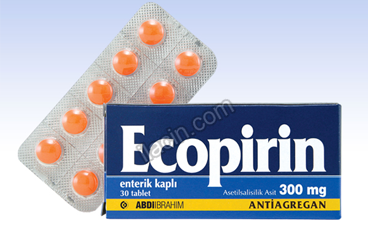 ECOPIRIN 300 MG 30 ENTERIK KAPLI TABLET görseli