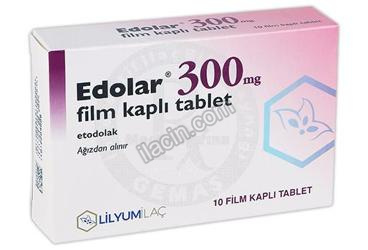 EDOLAR 300 MG FİLM KAPLI TABLET görseli