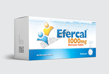 EFERCAL 1000 MG 40 EFERVESAN TABLET görseli
