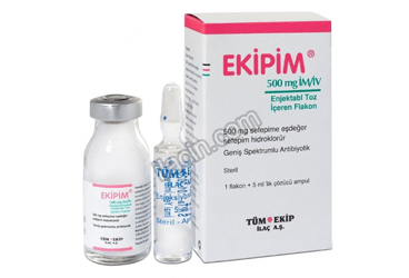 EKIPIM 0,5 GR IM/IV ENJEKTABL TOZ ICEREN 1 FLAKON görseli