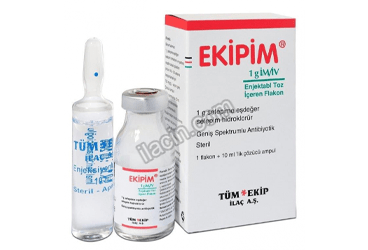 EKIPIM 1 GR IM/IV ENJEKTABL TOZ ICEREN 1 FLAKON görseli